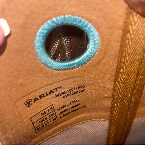 Women’s Ariat Round Up Ryder Western Boot 7B - Picture 3 of 4